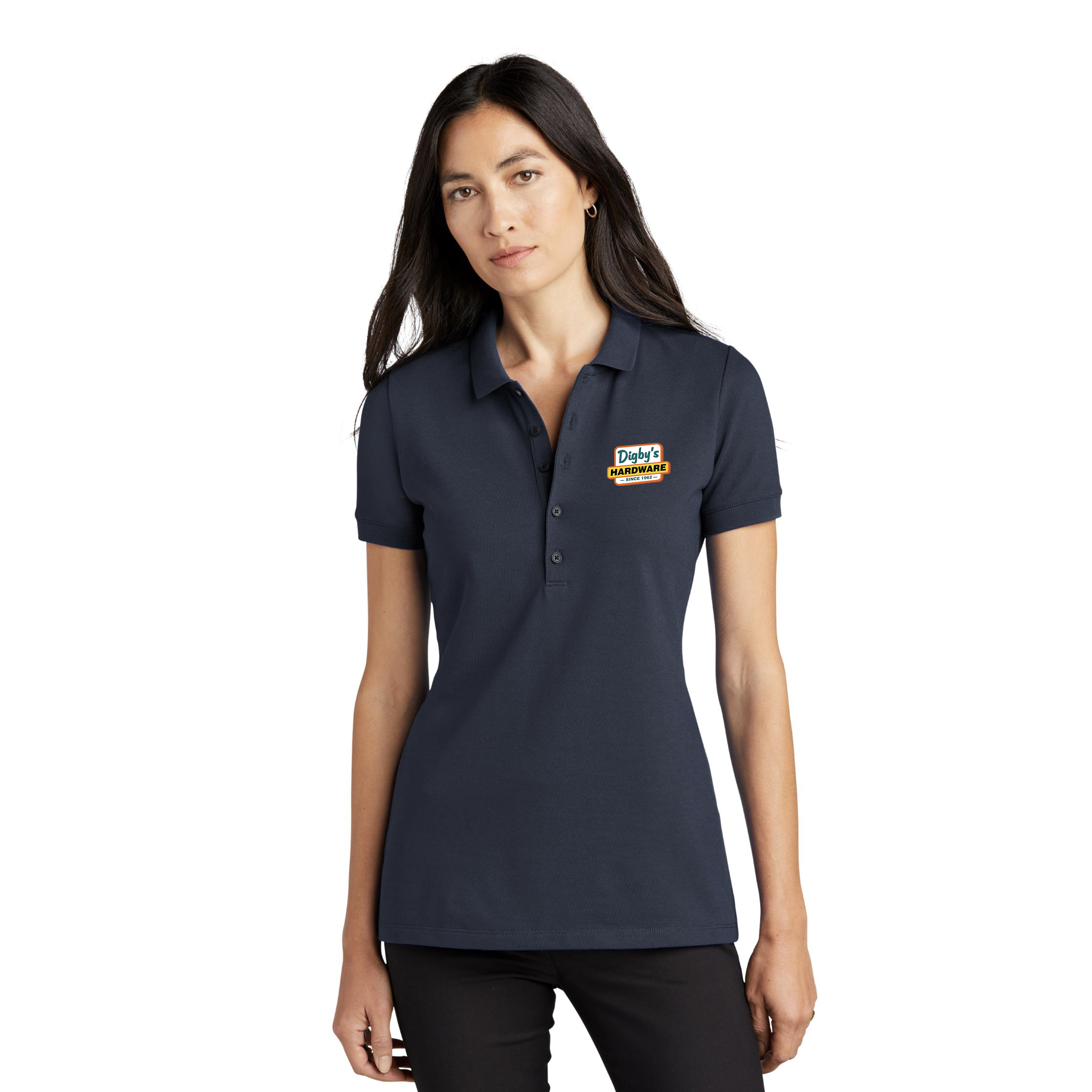 Mercer+Mettle® Women's Stretch Heavyweight Pique Polo 1