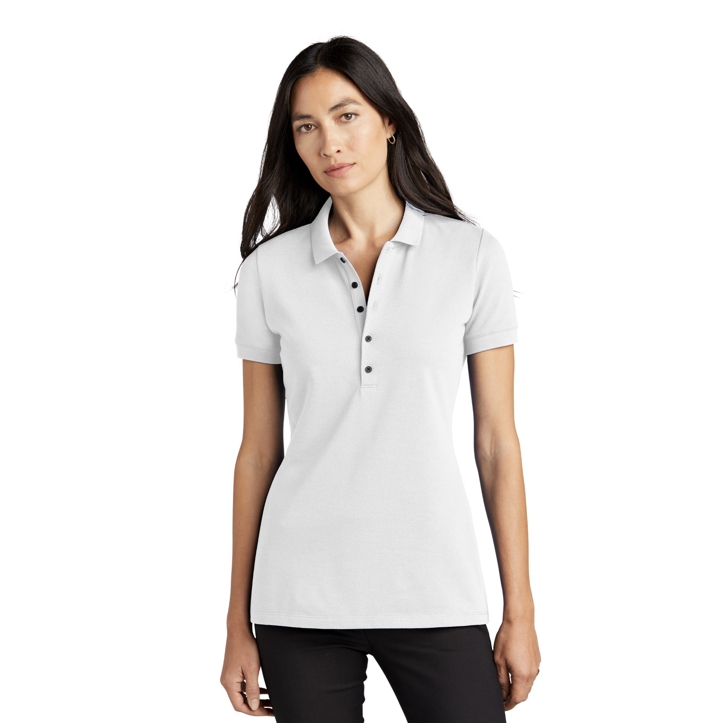 Mercer+Mettle® Women%27s Stretch Heavyweight Pique Polo 1
