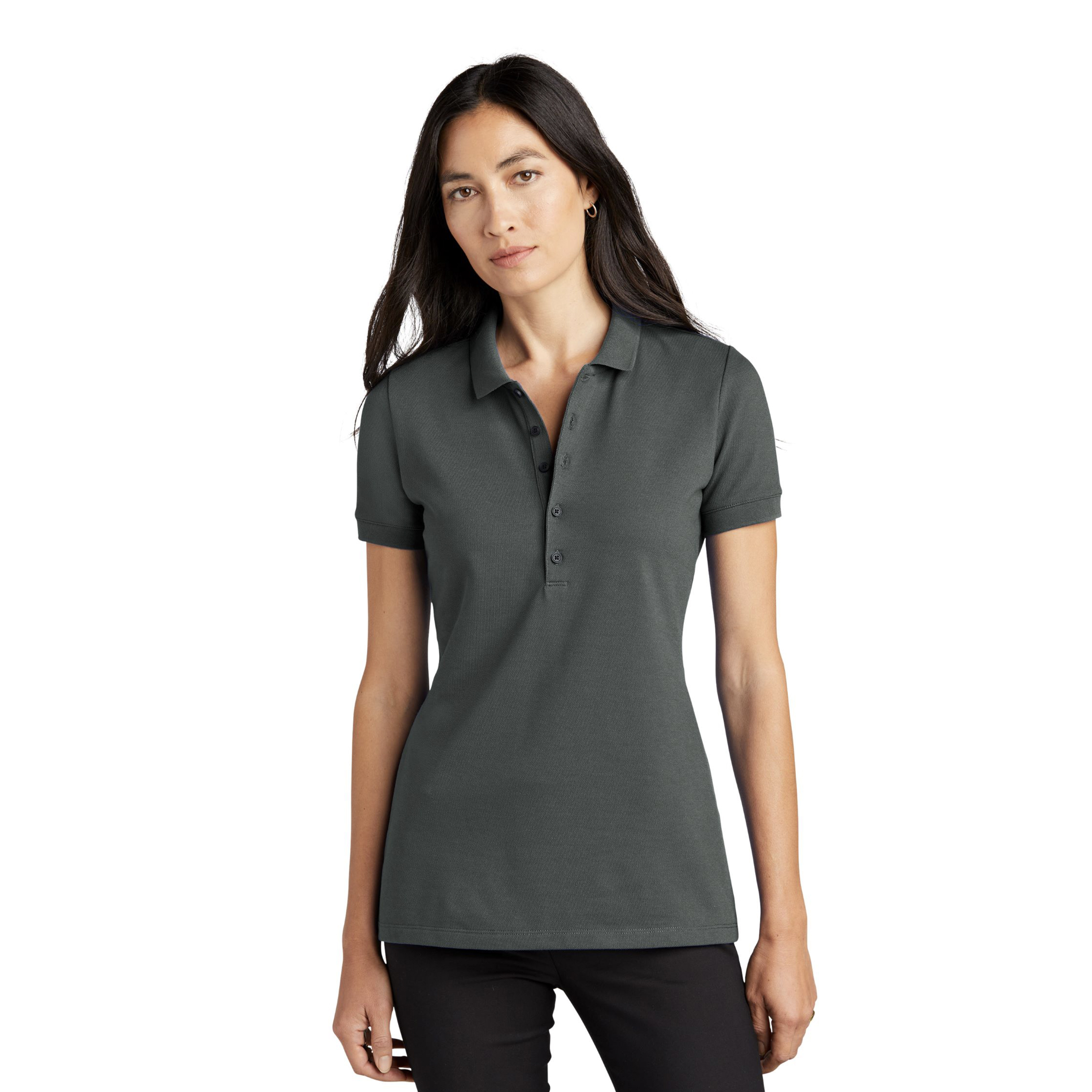 Mercer+Mettle® Women's Stretch Heavyweight Pique Polo 1