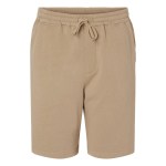 Independent Trading Co.® Mens Midweight Fleece Shorts - Sandstone Beige Independent Trading Co.® Mens Midweight Fleece Shorts - Sandstone Beige