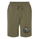 Independent Trading Co.® Mens Midweight Fleece Shorts - army green Independent Trading Co.® Mens Midweight Fleece Shorts - army green