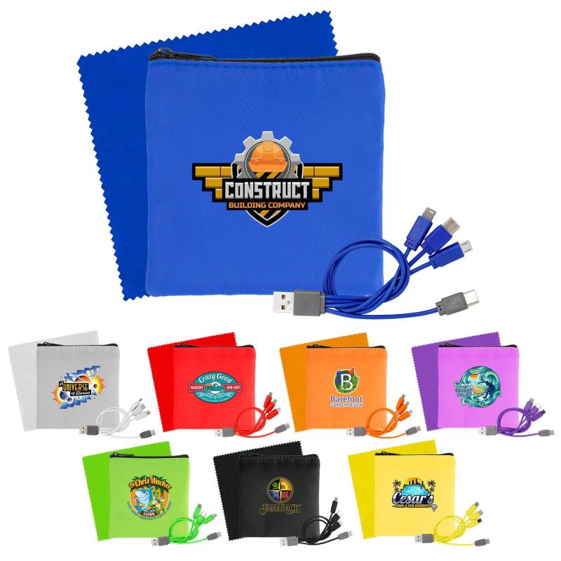 Colorful RPET Cable & Cloth Set 1 Colorful RPET Cable & Cloth Set 1