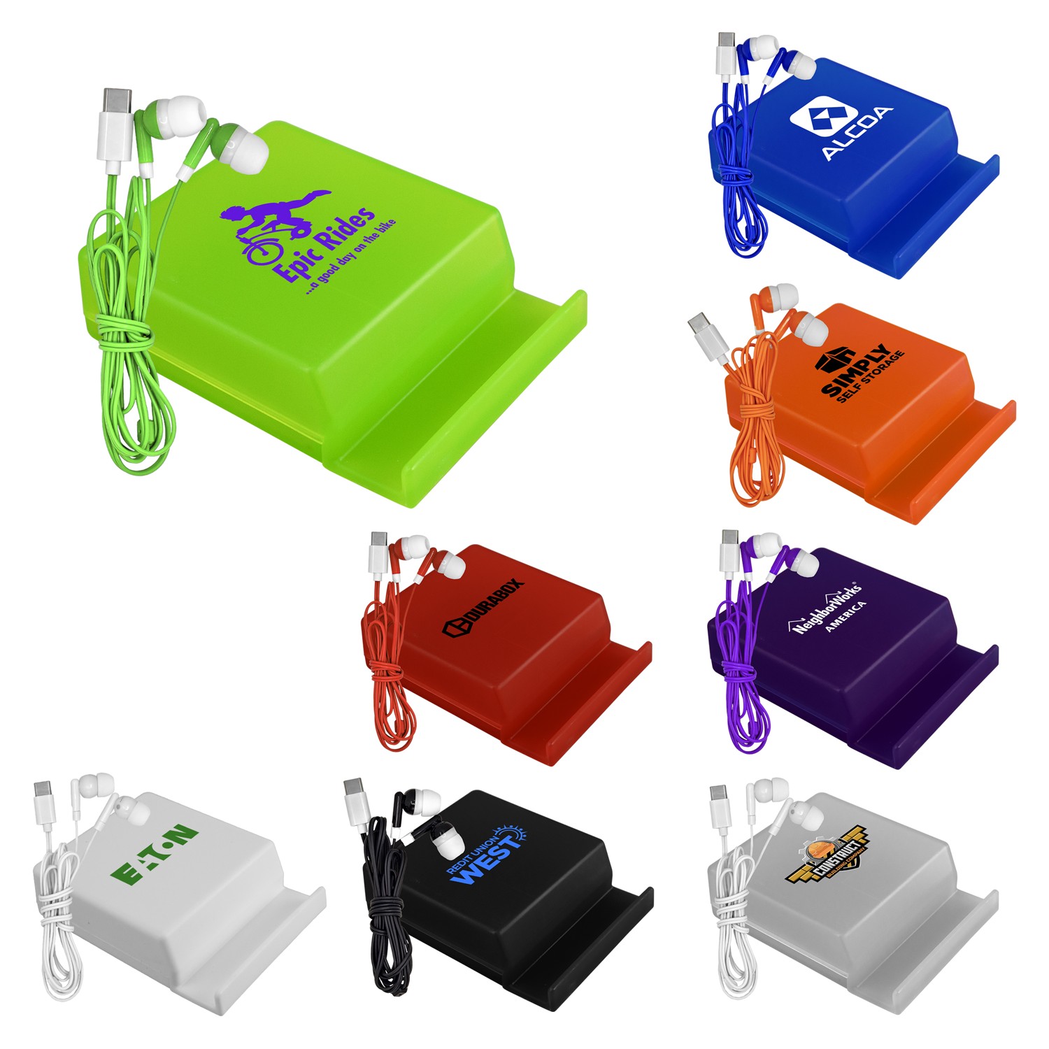 Phone Stand Type C Ear Bud Case 1