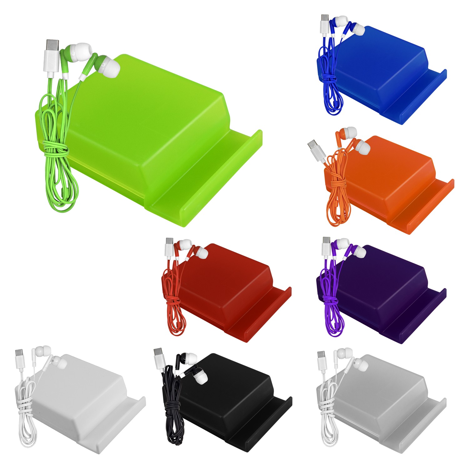 Phone Stand Type C Ear Bud Case 1