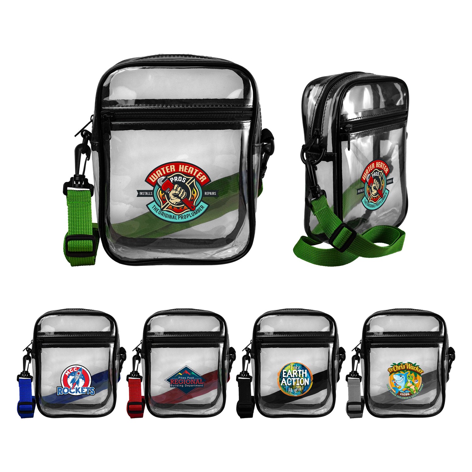 Clear Crossbody Sling Bag 1