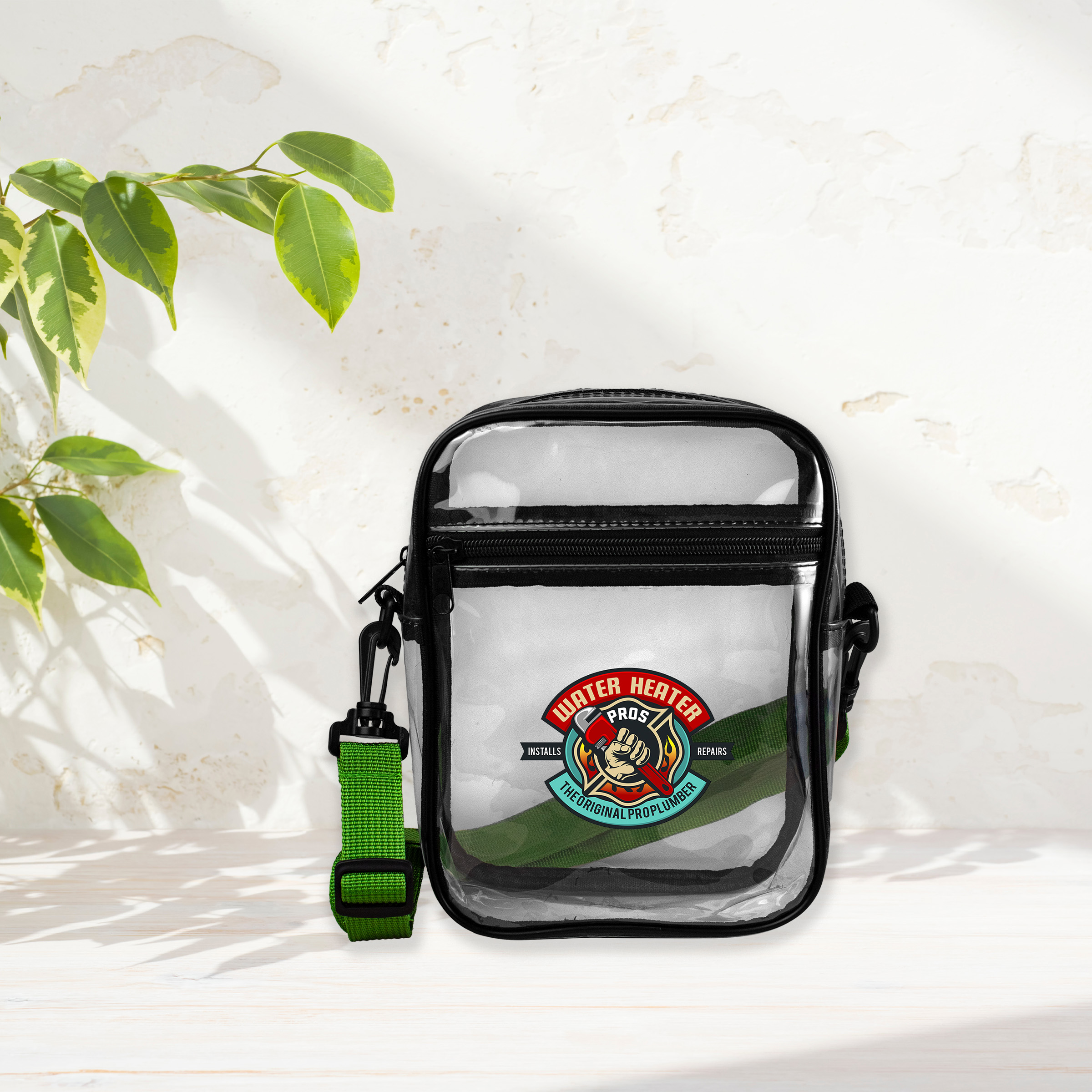 Clear Crossbody Sling Bag 1