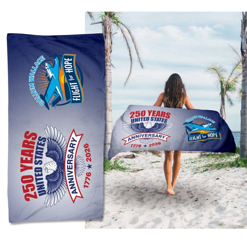 Patriotic Beach Towel 1 Patriotic Beach Towel 1
