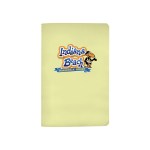 4" X 6" Pastel Sewn Paper Cover Notebook - Yellow 4" X 6" Pastel Sewn Paper Cover Notebook - Yellow