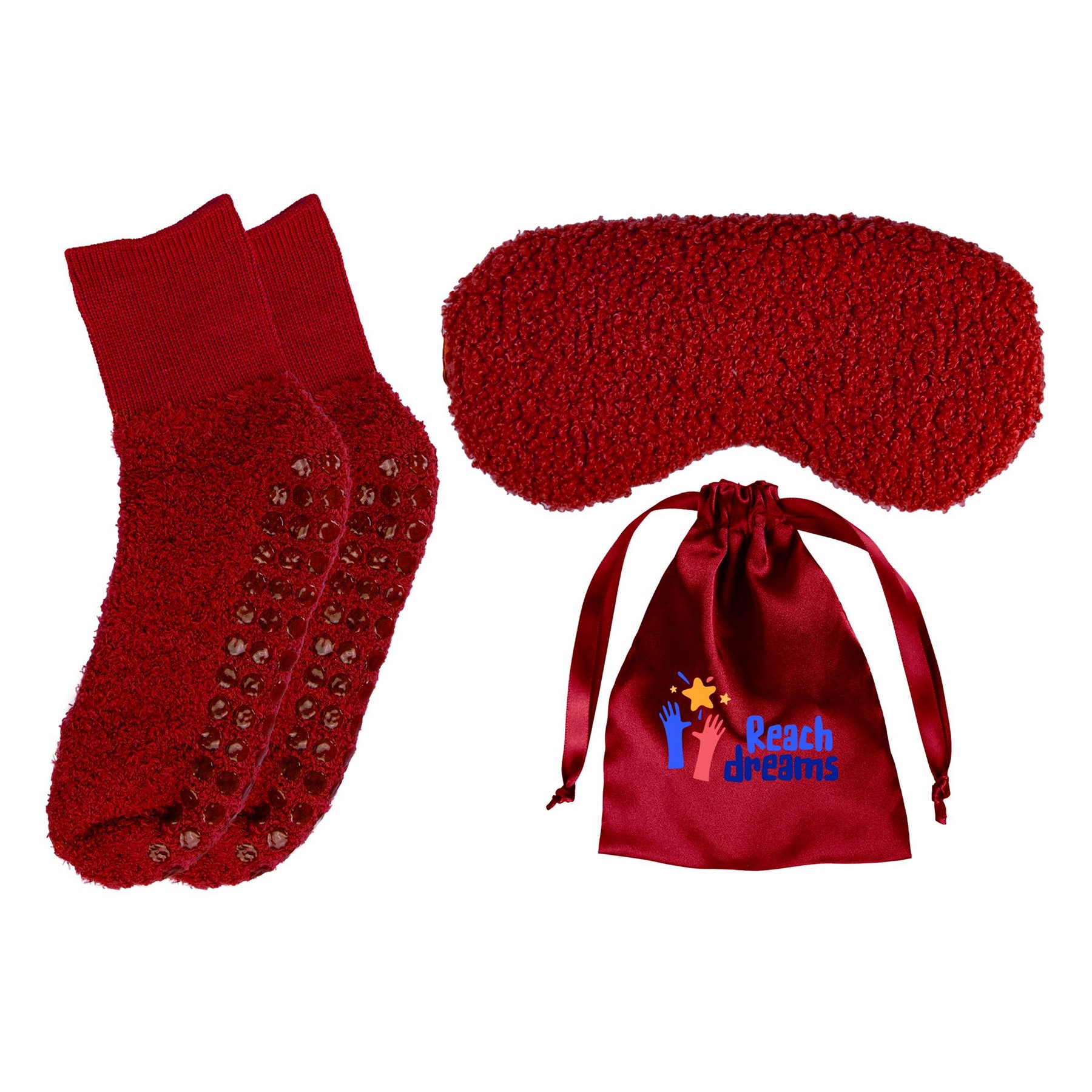 Satiny Fuzzy Sleep Set 1