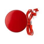 Aluminum Ear Bud Set - Red Aluminum Ear Bud Set - Red
