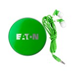 Aluminum Ear Bud Set - Green Aluminum Ear Bud Set - Green