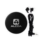 Aluminum Ear Bud Set - Black Aluminum Ear Bud Set - Black