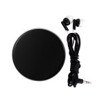 Aluminum Ear Bud Set - Black Aluminum Ear Bud Set - Black