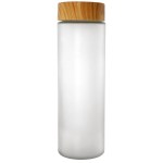 Full Color Bamboo Pattern 22 oz. Frosted Glass Bottle 2 Full Color Bamboo Pattern 22 oz. Frosted Glass Bottle 2