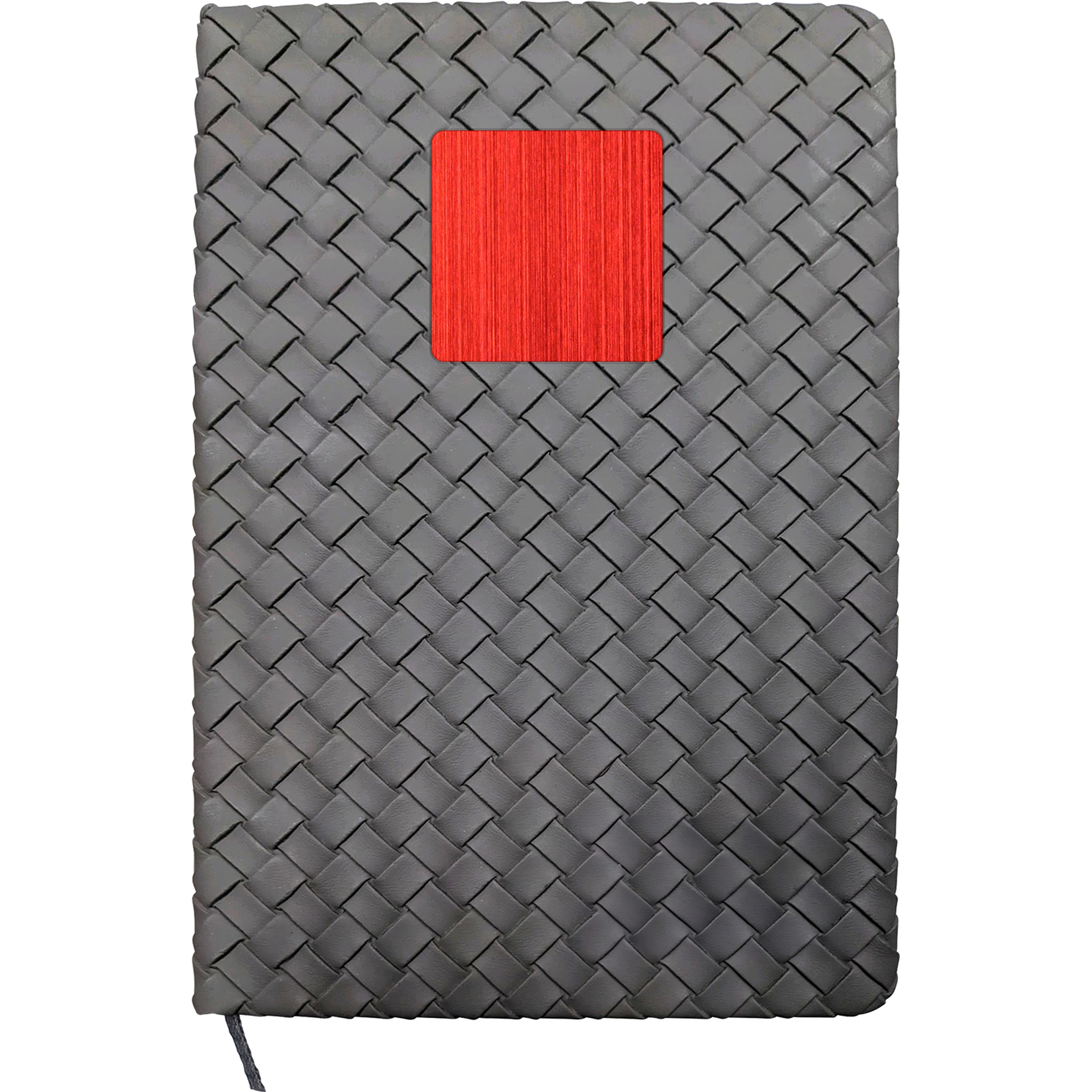 Woven Notebook with Metal Accent 1