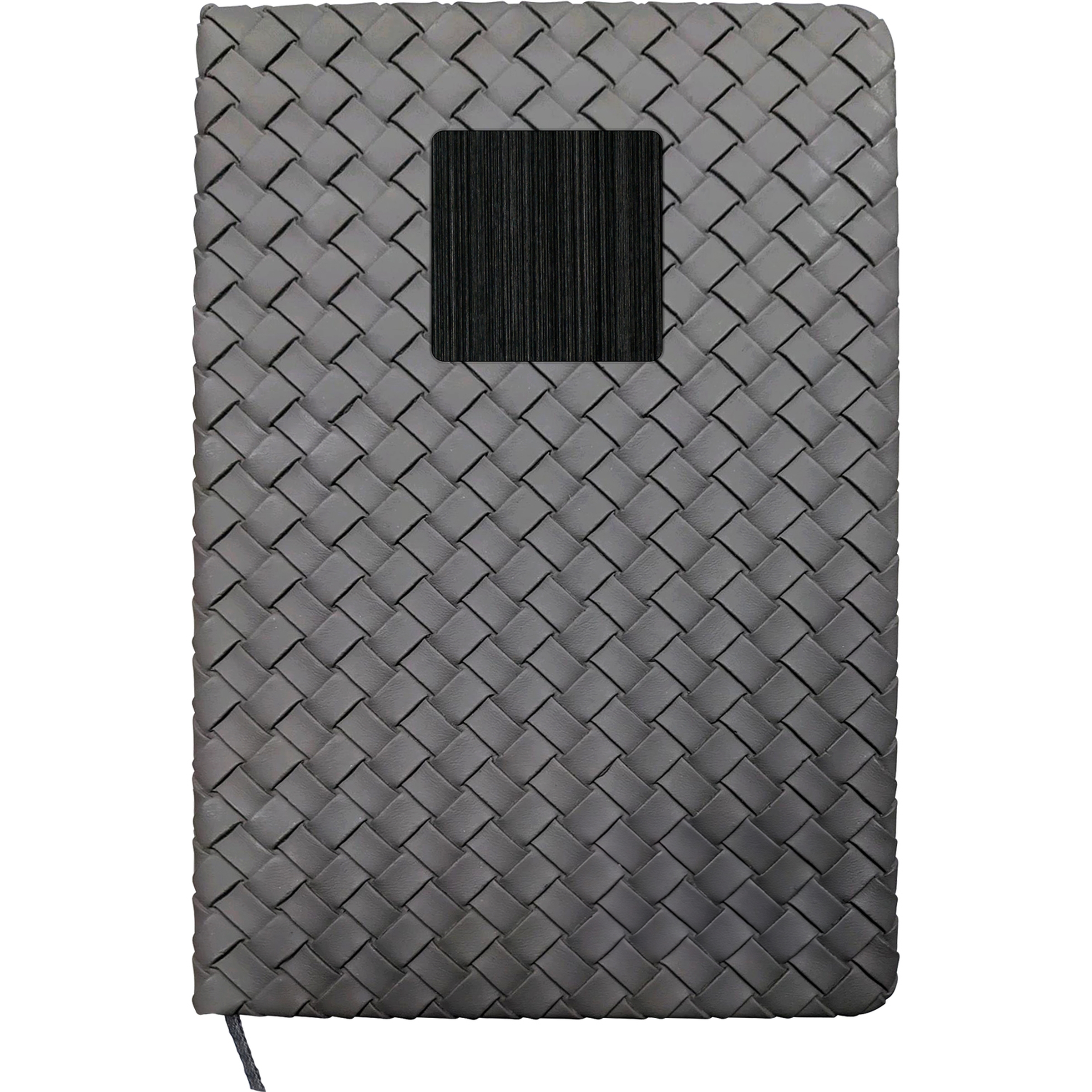 Woven Notebook with Metal Accent 1