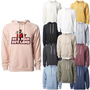 Independent Trading Co.® Unisex Lightweight Loopback Terry Hooded Pullover 1 Independent Trading Co.® Unisex Lightweight Loopback Terry Hooded Pullover 1