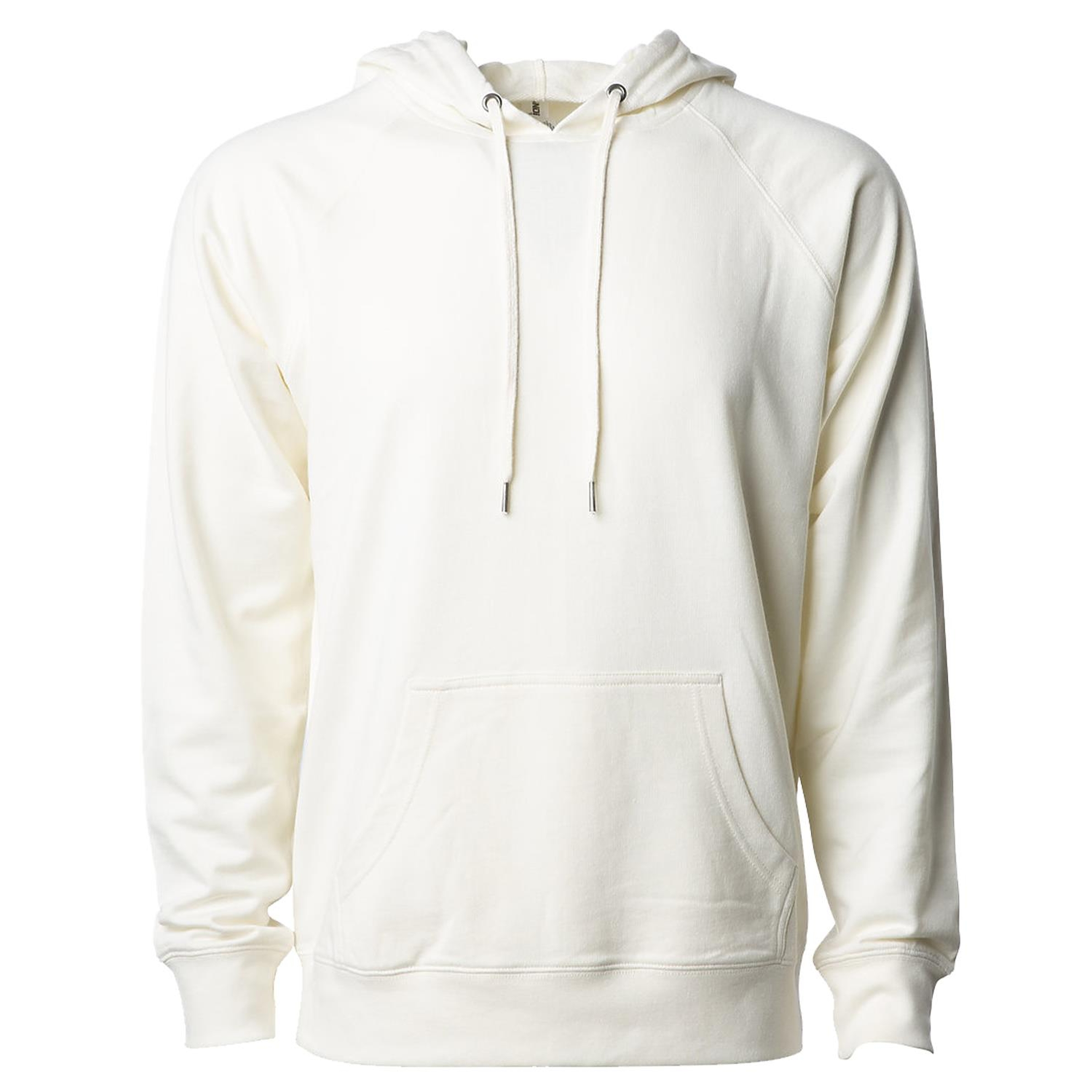 Unisex Lightweight Loopback Terry Hooded Pullover 1