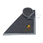RPET Heather Golf Towel - Charcoal RPET Heather Golf Towel - Charcoal