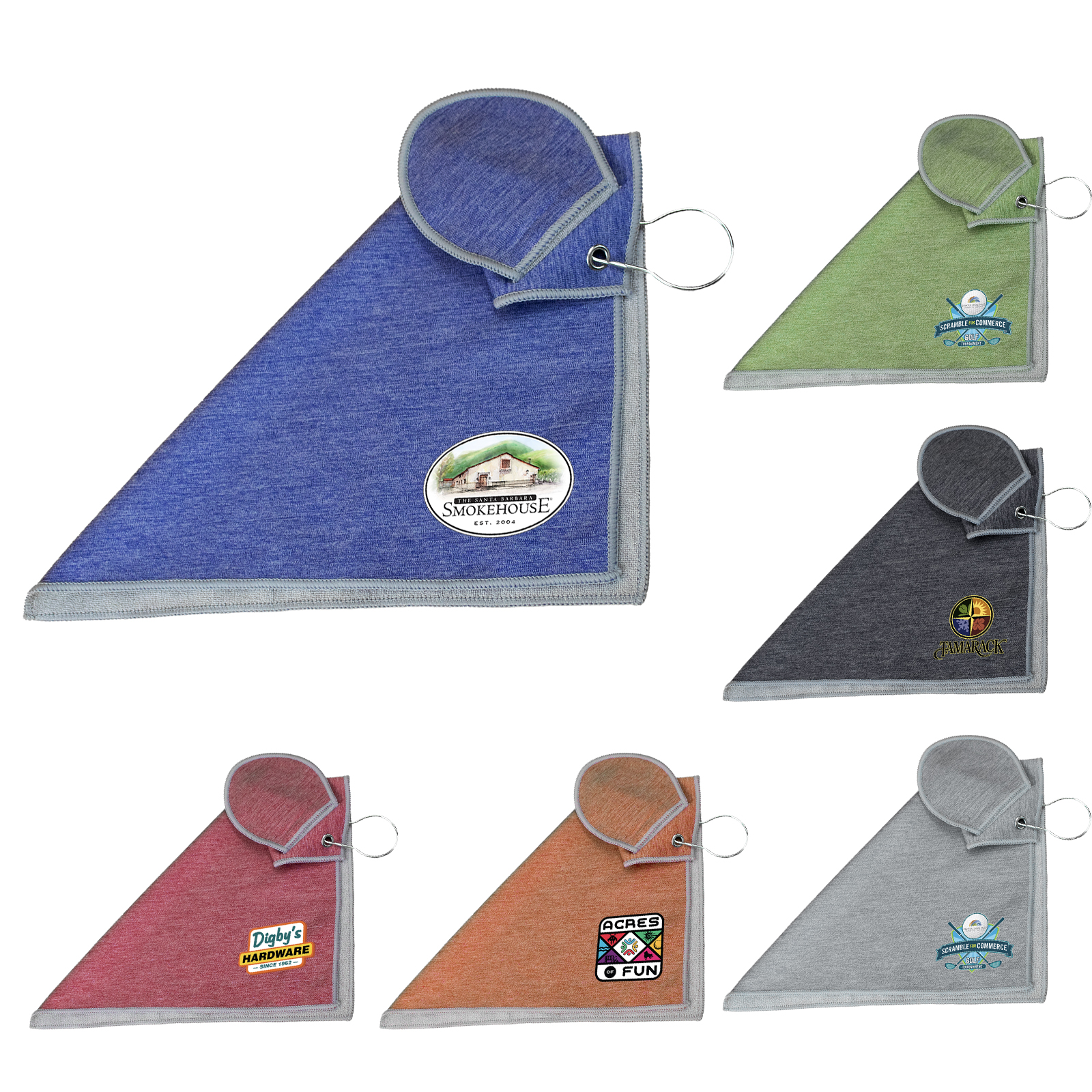 RPET Heather Golf Towel 1