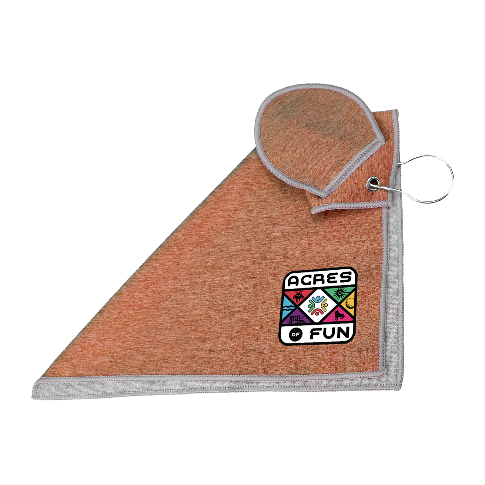 RPET Heather Golf Towel 1