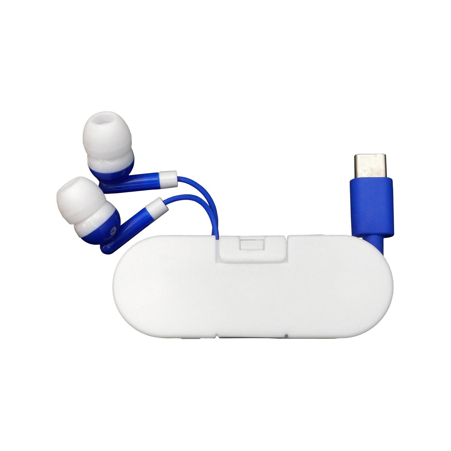 Type C Ear Bud Wrap Phone Stand 1