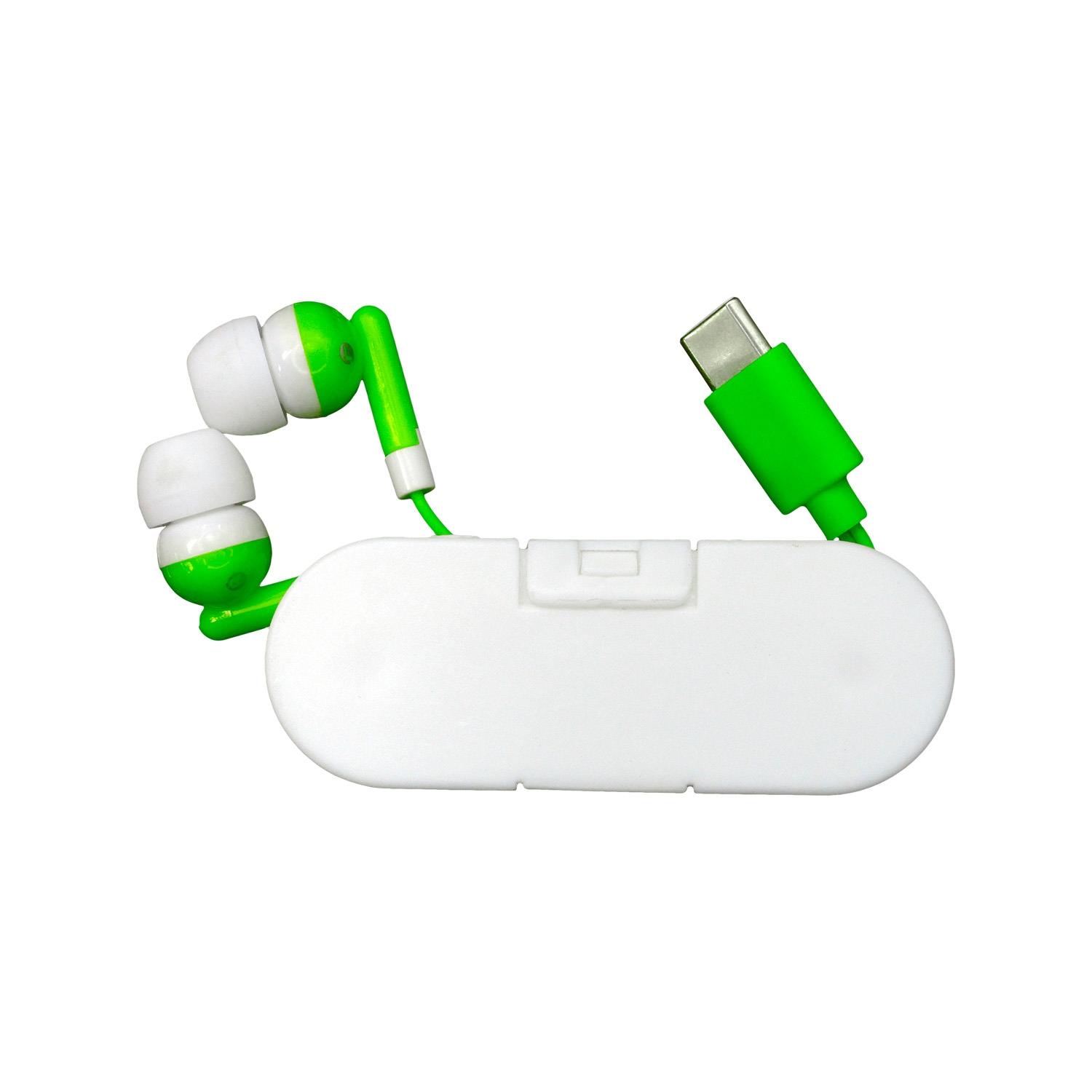 Type C Ear Bud Wrap Phone Stand 1