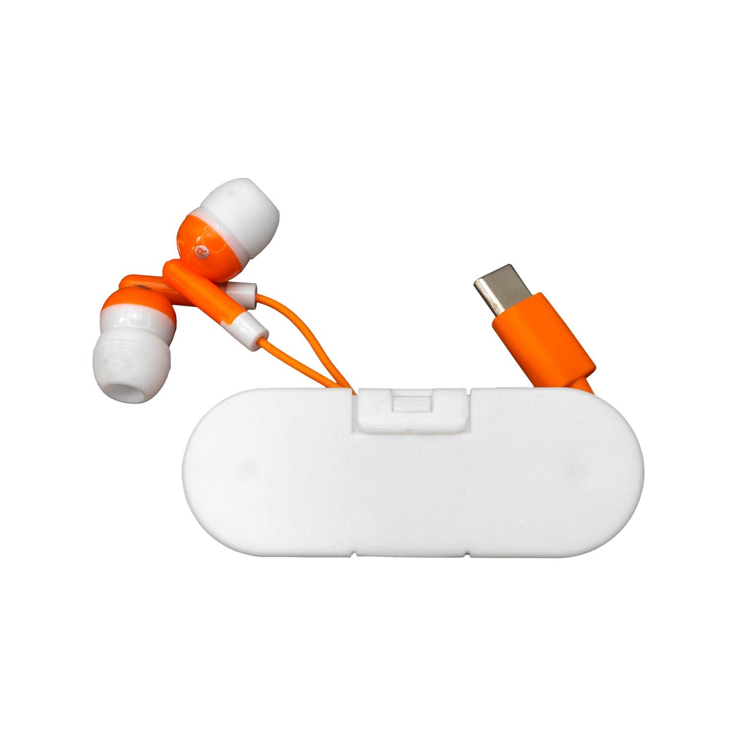 Type C Ear Bud Wrap Phone Stand 1