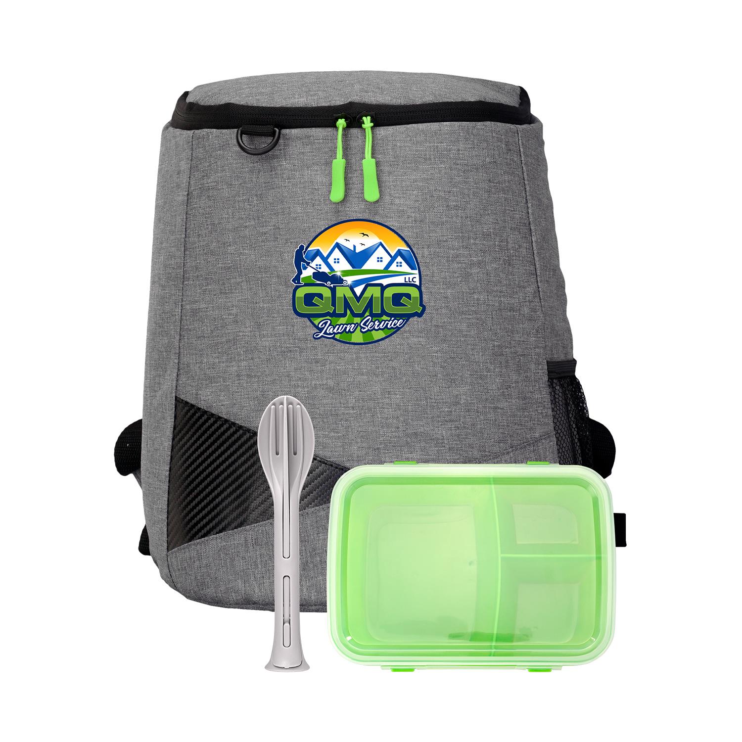 Lunch To Go & Utensil Backpack Set 1
