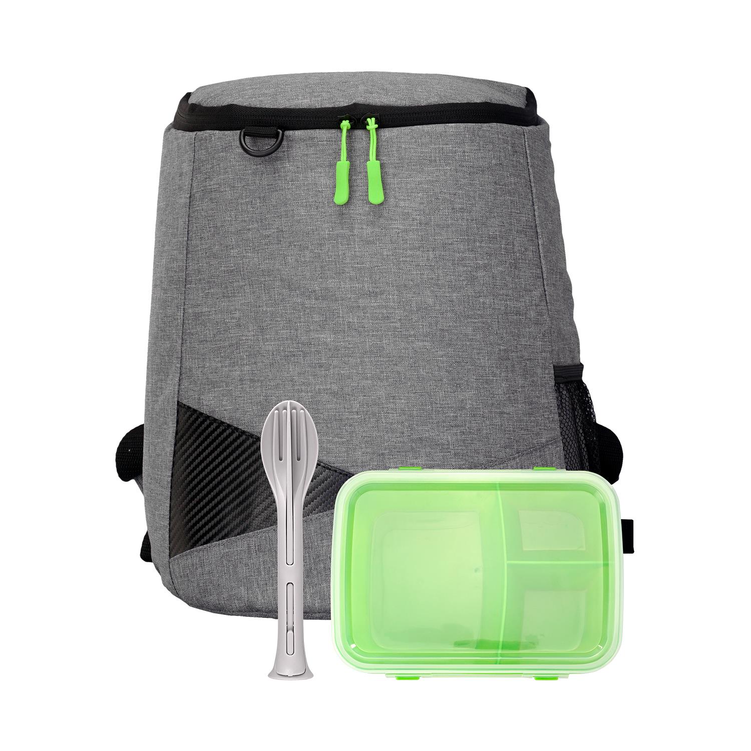 Lunch To Go & Utensil Backpack Set 1