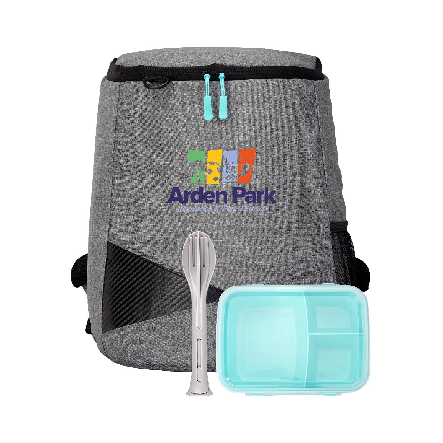 Lunch To Go & Utensil Backpack Set 1