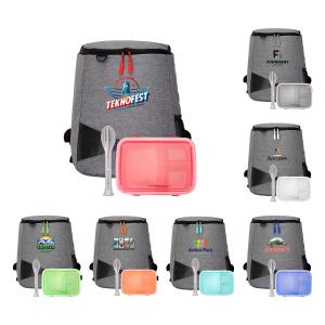 Lunch To Go & Utensil Backpack Set 1 Lunch To Go & Utensil Backpack Set 1