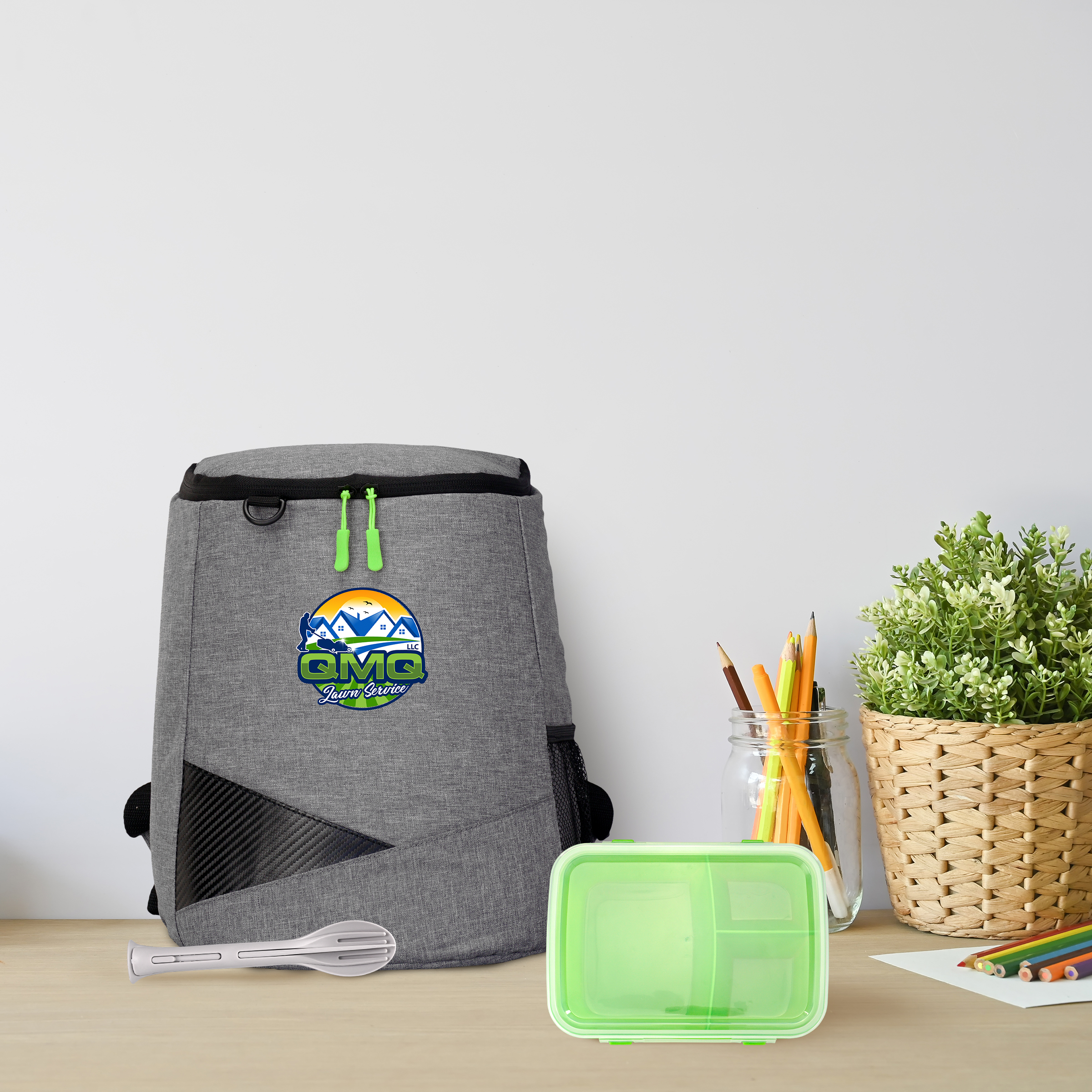 Lunch To Go & Utensil Backpack Set 1