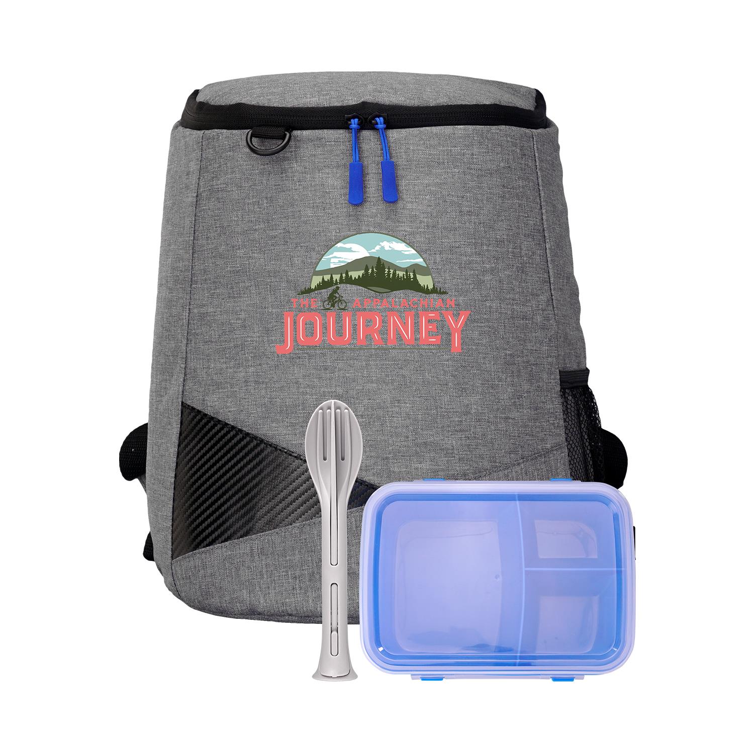 Lunch To Go & Utensil Backpack Set 1