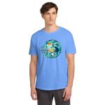 Champion 6 Oz. Short-Sleeve T-Shirt - Light Blue Logo Champion 6 Oz. Short-Sleeve T-Shirt - Light Blue Logo