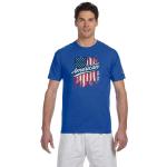 Champion 6 Oz. Short-Sleeve T-Shirt - Athletic Royal Logo Champion 6 Oz. Short-Sleeve T-Shirt - Athletic Royal Logo