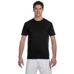 Champion 6 Oz. Short-Sleeve T-Shirt - Black Blank Champion 6 Oz. Short-Sleeve T-Shirt - Black Blank