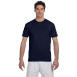 Champion 6 Oz. Short-Sleeve T-Shirt - Navy Blue Blank Champion 6 Oz. Short-Sleeve T-Shirt - Navy Blue Blank