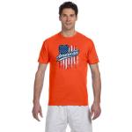 Champion 6 Oz. Short-Sleeve T-Shirt - Orange Logo Champion 6 Oz. Short-Sleeve T-Shirt - Orange Logo