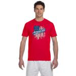 Champion 6 Oz. Short-Sleeve T-Shirt - Red Logo Champion 6 Oz. Short-Sleeve T-Shirt - Red Logo