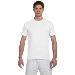 Champion 6 Oz. Short-Sleeve T-Shirt - White Blank Champion 6 Oz. Short-Sleeve T-Shirt - White Blank