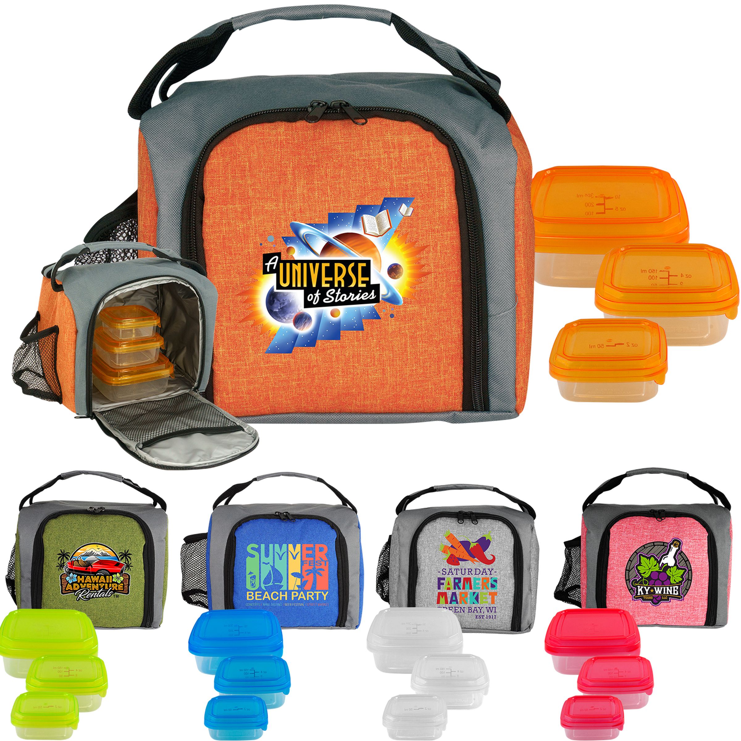Up Front Square Portion Control Set 1
