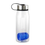 Metal Lanyard Lid 32 oz. Bottle with Floating Infuser - blue Metal Lanyard Lid 32 oz. Bottle with Floating Infuser - blue