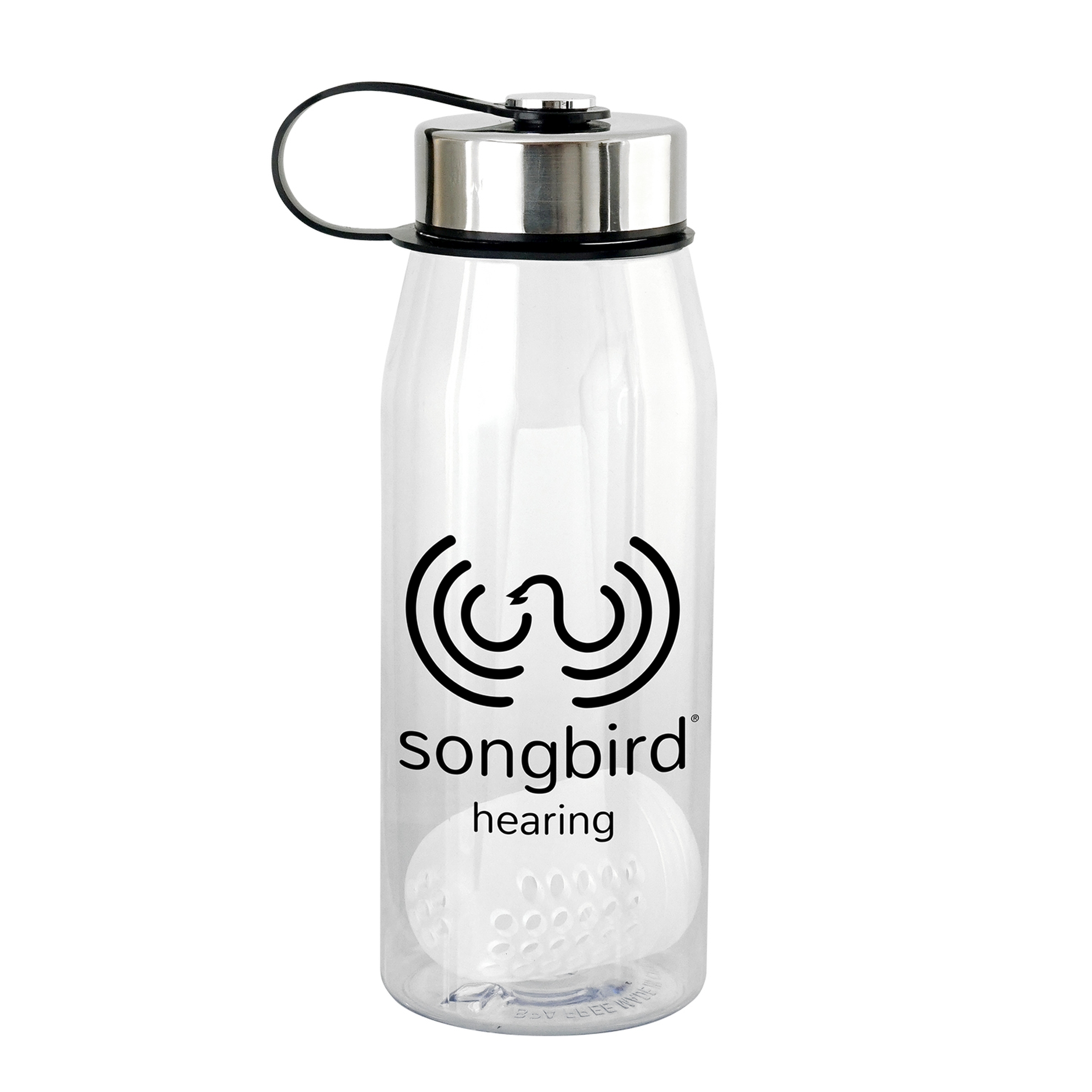 Metal Lanyard Lid 32 oz. Bottle with Floating Infuser 1