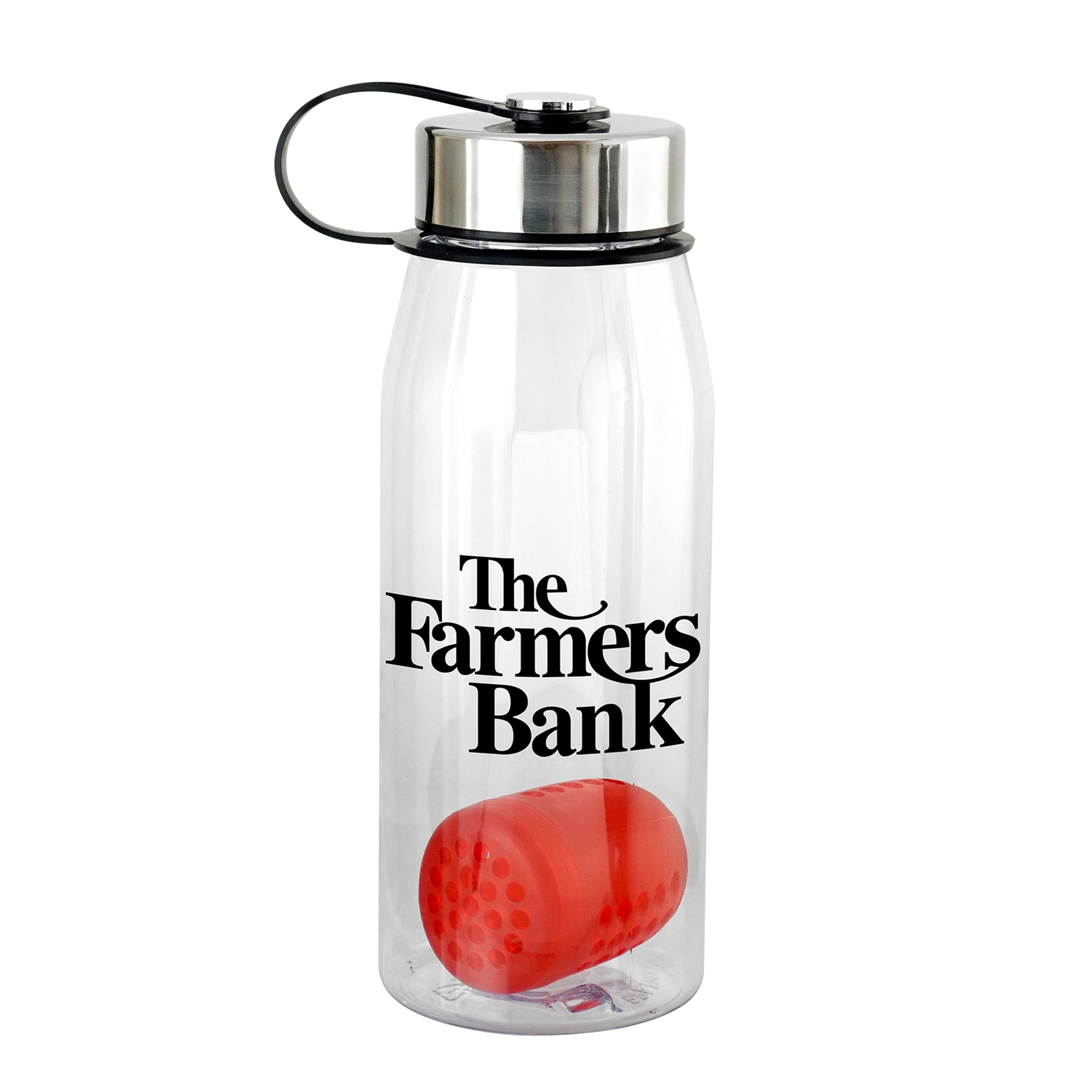 Metal Lanyard Lid 32 oz. Bottle with Floating Infuser 1