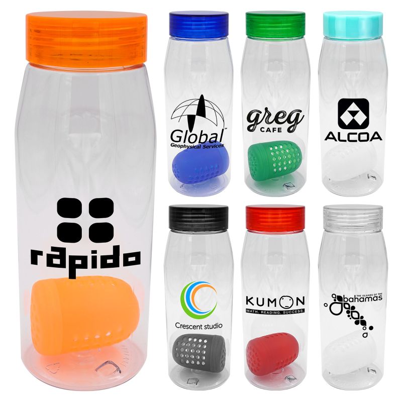 Clear View 32 oz. Bottle with Floating Infuser 1 Clear View 32 oz. Bottle with Floating Infuser 1