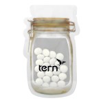 Mason Jar Bag of Candy - Sugar Free Mints Mason Jar Bag of Candy - Sugar Free Mints