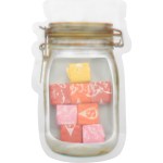 Mason Jar Bag of Candy - Starbursts Mason Jar Bag of Candy - Starbursts