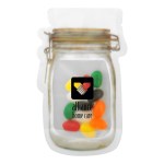Mason Jar Bag of Candy - Jellybeans Mason Jar Bag of Candy - Jellybeans