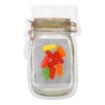 Mason Jar Bag of Candy - Mike& Ike Mason Jar Bag of Candy - Mike& Ike